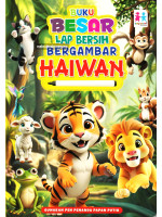 Buku Besar Lap Bersih Bergambar Haiwan